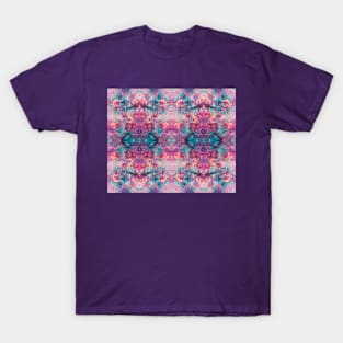 Hot Pink Flower Fantasy T-Shirt